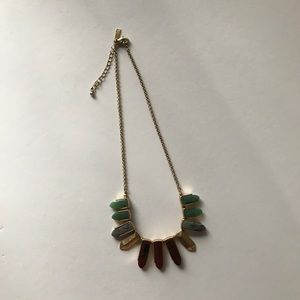 INC Multi-colored Stone Necklace